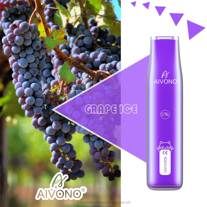 Aivono AIM CAT 400 Grape Ice - LRB4337 Vape Wholesale Near Me