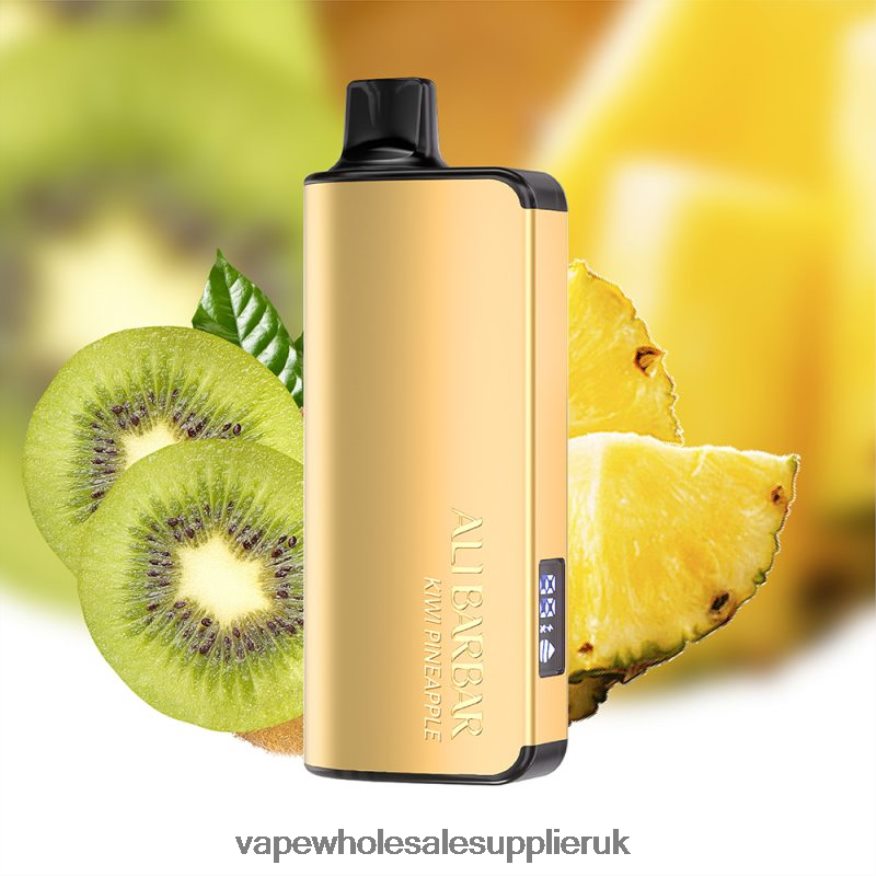 Vape Wholesale Supplier UK 0R6DD838 Alibarbar Ingot 20000 Disposable Vape Kiwi Pineapple
