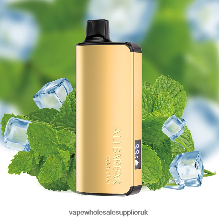 Vape Wholesale Near Me 0R6DD818 Alibarbar Ingot 9000 Disposable Vape Cool Mint