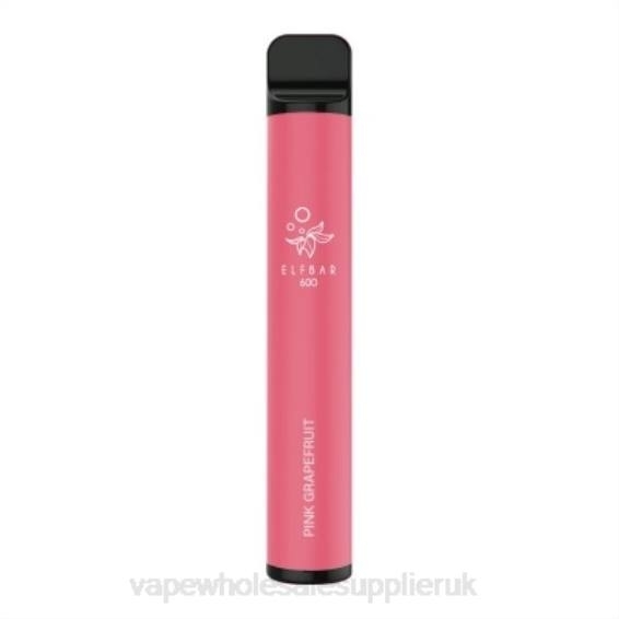 Vape Wholesale Price List 022N105 | ELFBAR 600 Pink Grapefruit