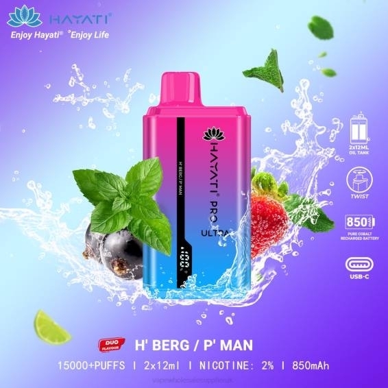 Vape Wholesale Near Me 022N224 | Hayati Pro Ultra H' Berg/P' Man