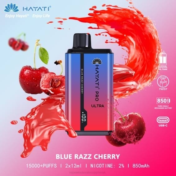 Vape Wholesale UK Ltd 022N198 | Hayati Pro Ultra Blue Razz Cherry