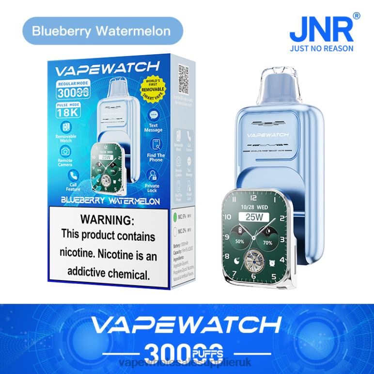 Vape Wholesale Price List 26L0V4 - JNR Vape Watch Blueberry Watermelon