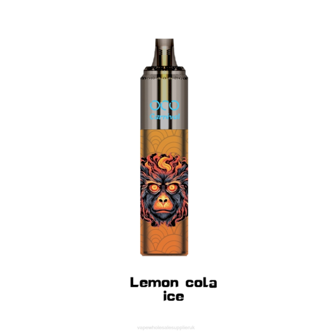 Vape UK Wholesale 4BD6351 Lemon Cola Ice - LAVIE OCO Carnival 10000 Puffs