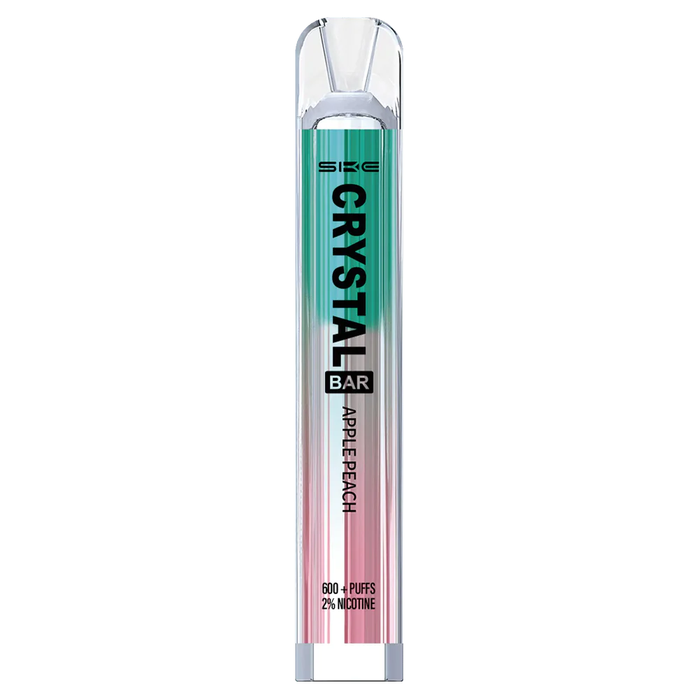 Vape Wholesale Birmingham 022N266 | SKE Crystal Bar Apple Peach Disposable Vape 600 Puffs
