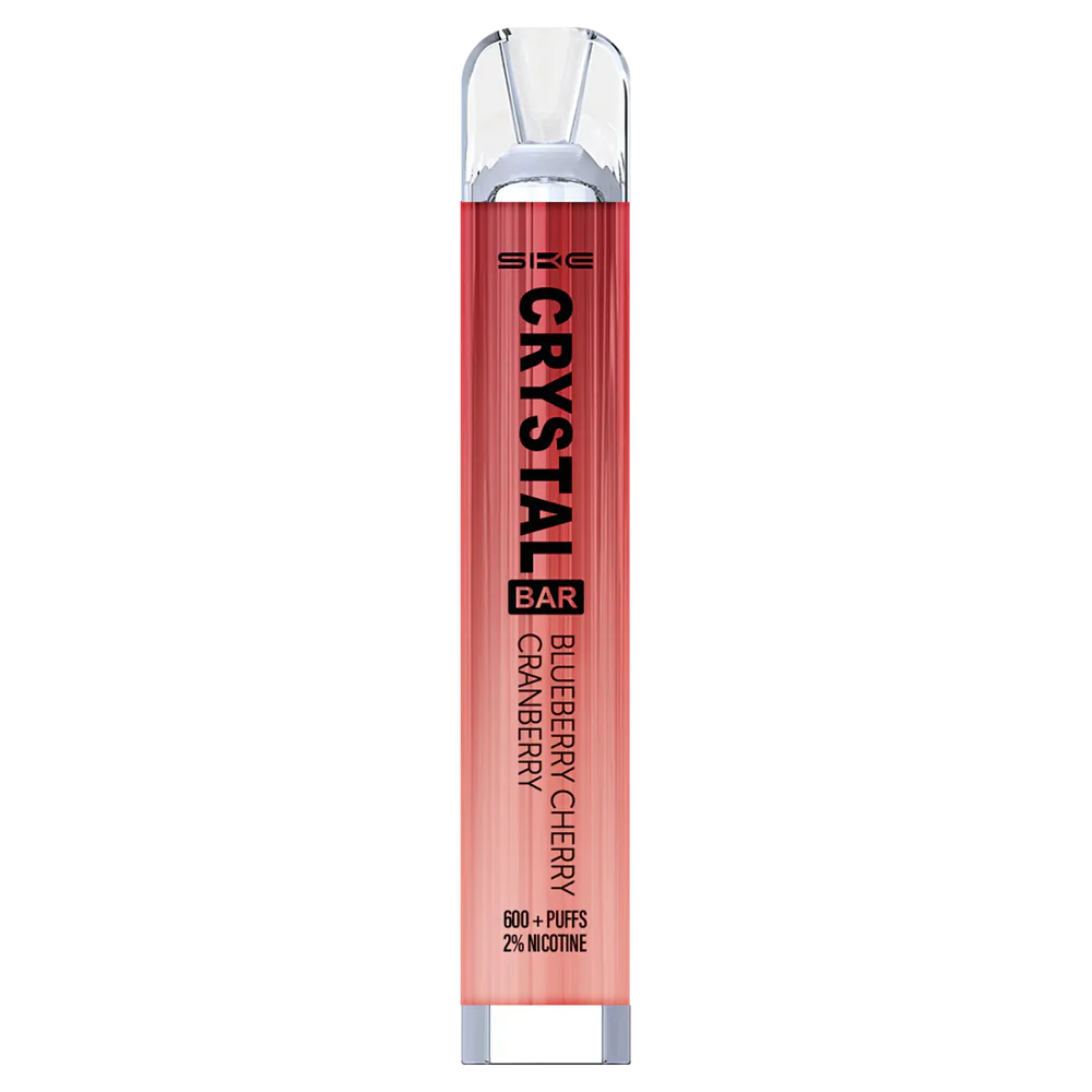 Vape Wholesale UK Ltd 022N268 | SKE Crystal Bar Blueberry Cherry Cranberry Disposable Vape 600 Puffs