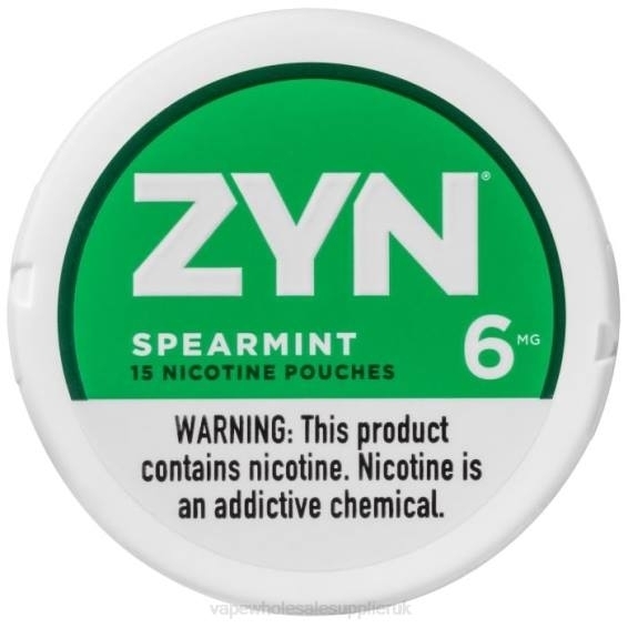 Vape Wholesale Price List 022N15 | ZYN Spearmint Nicotine Pouch 6mg
