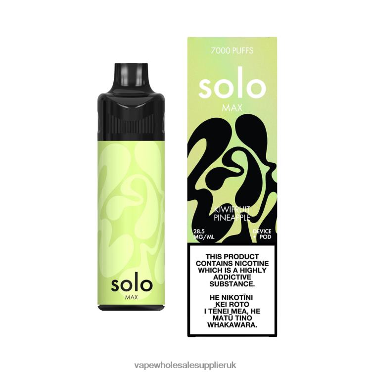 Vape Wholesale Price List 884R068 - Solo MAX Pod Kit Kiwifruit Pineapple